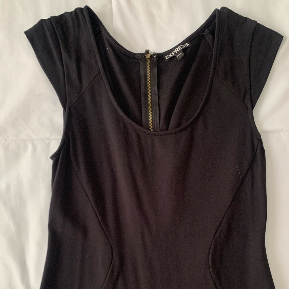 Black Express Bodycon Dress